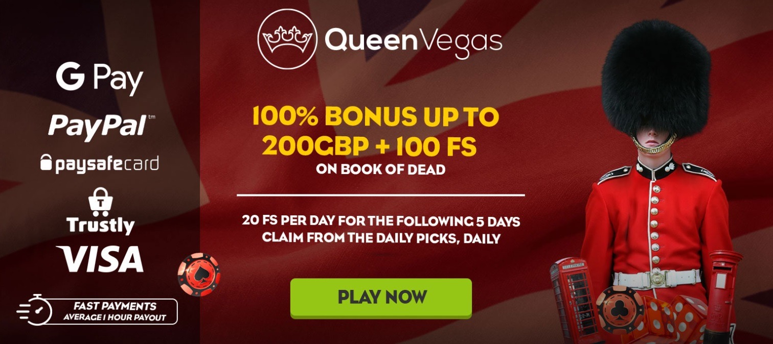 Queen Vegas Banner