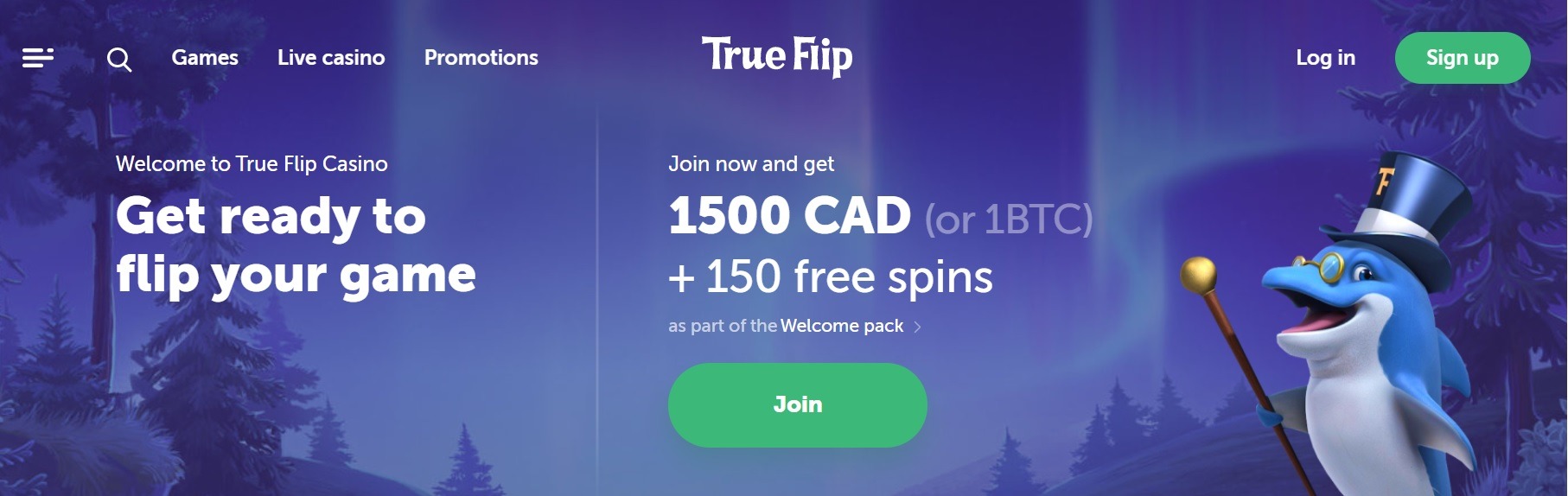 TrueFlip Banner