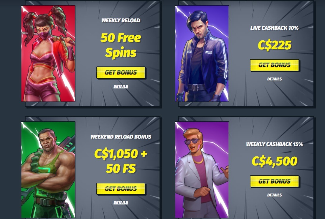 weekly bonuses Elektra