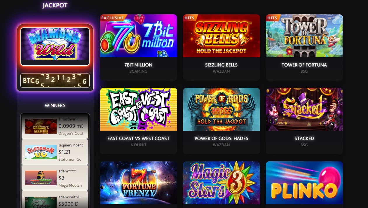 7bit Casino games