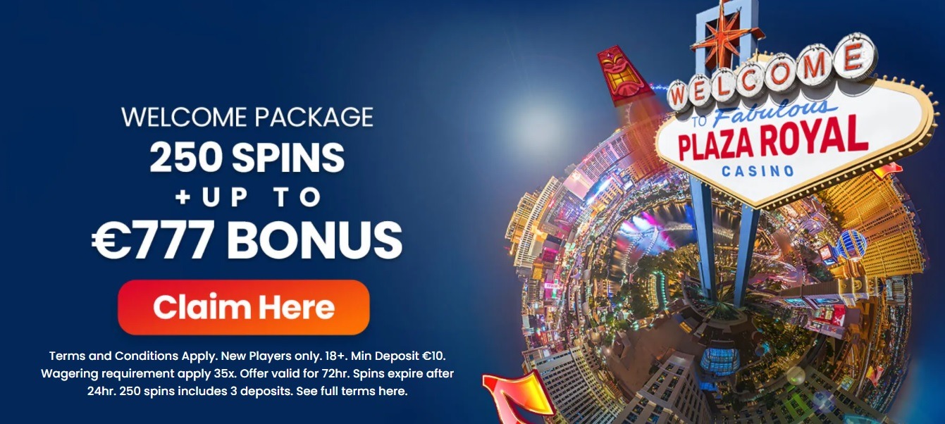 Plaza Royale Casino Banner