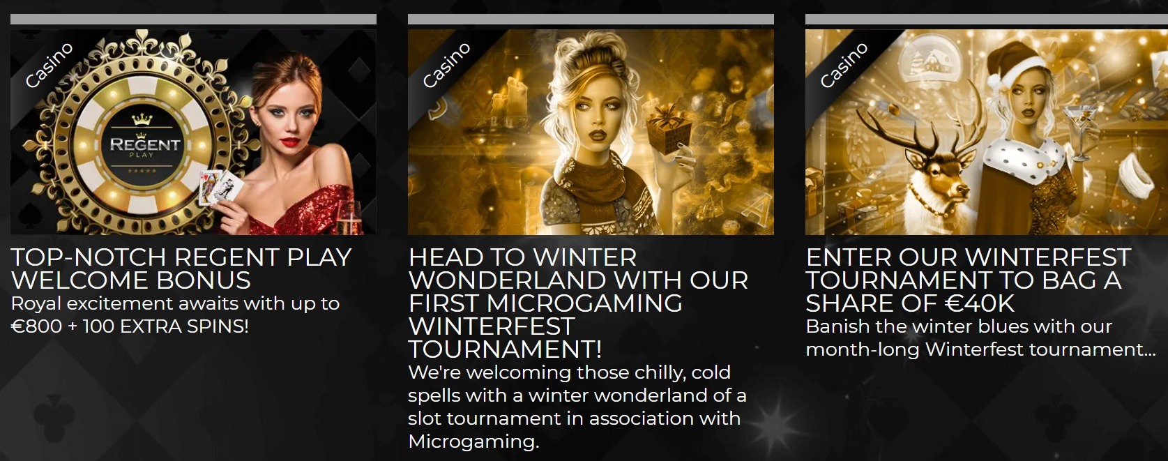 Regent Play Promos