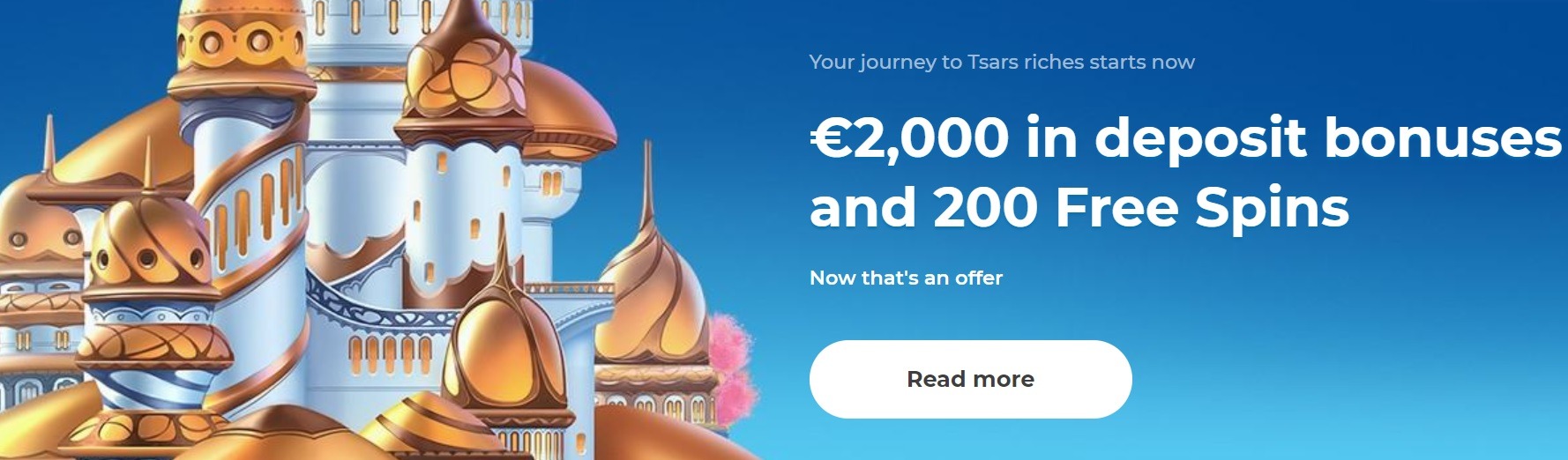 Tsars Casino Bonus 1